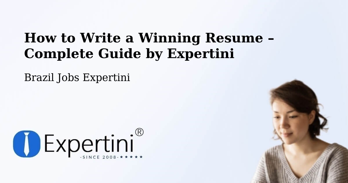Resume Writing Guide for Job Seekers – São Luís - São Luís, Brazil Jobs Expertini